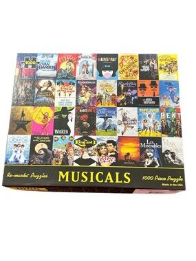 ReMARKS Musicals 1000 Piece Puzzle Wicked Hamilton DreamGirls LionKing
CHICAGO